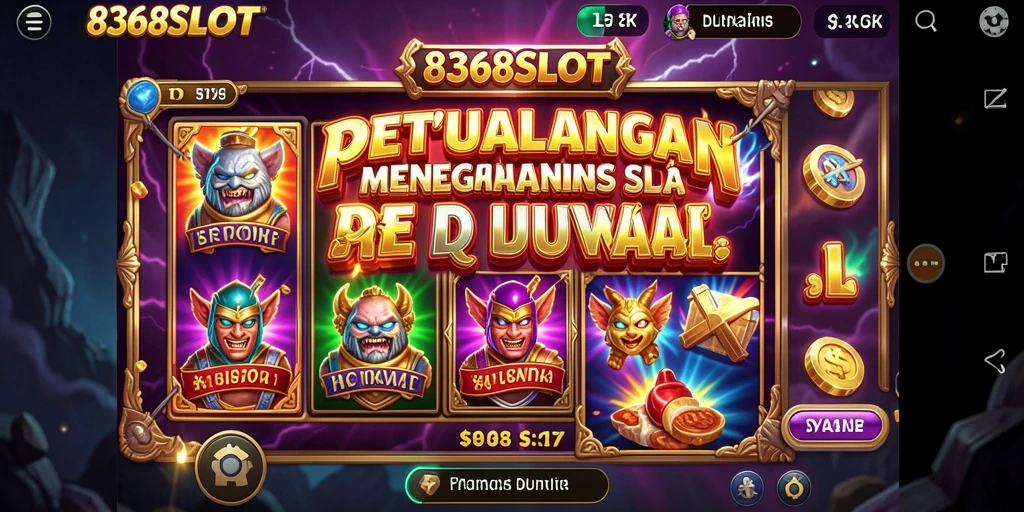 Tampilan gameplay menarik di dunia petualangan 8368SLOT.