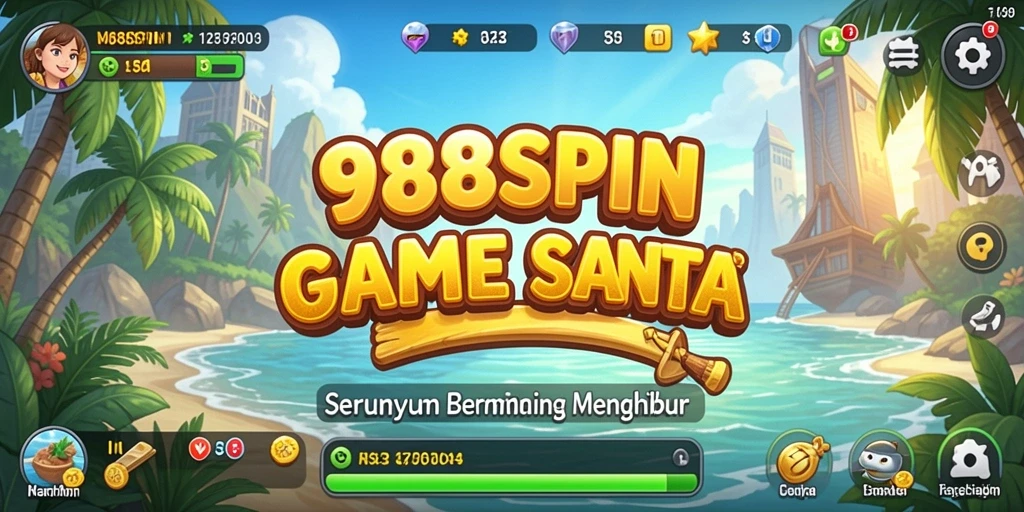 Tampilan gameplay seru dalam <strong>988SPIN</strong> yang penuh warna.