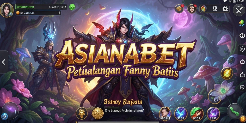 Tampilan gameplay RPG ASIANABET yang memukau dan penuh aksi.