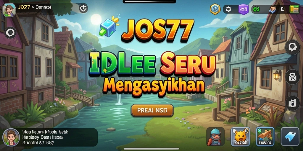 Tampilan gameplay utama JOS77 dengan karakter dan dunia yang menarik.