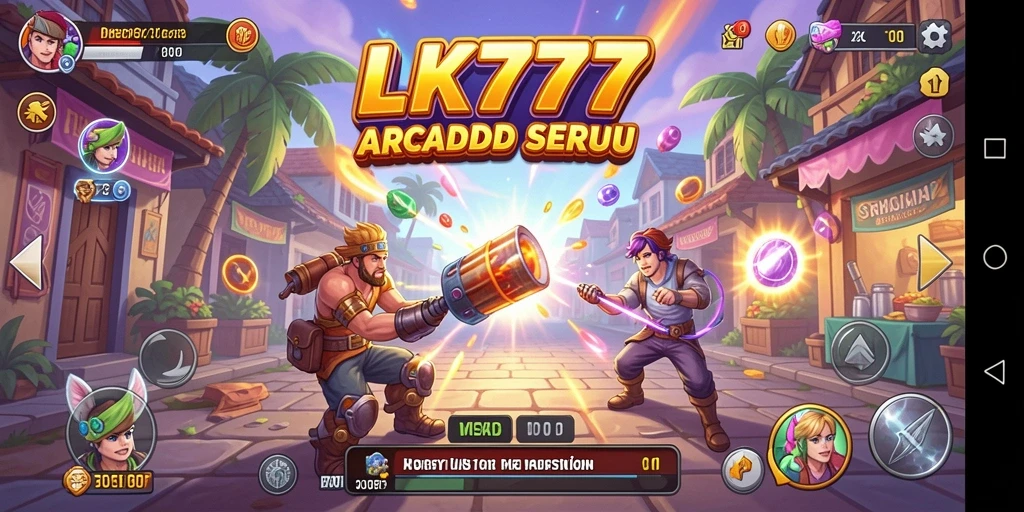 Tampilan gameplay LK777 yang menarik dan penuh tantangan dalam genre Arcade.