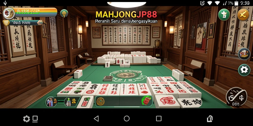 Screenshot gameplay MAHJONGJP88 menunjukkan serunya bermain musik!