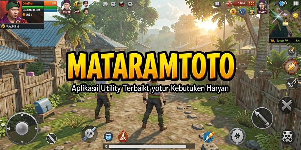 Tangkapan layar utama aplikasi MATARAMTOTO dengan antarmuka pengguna yang intuitif.