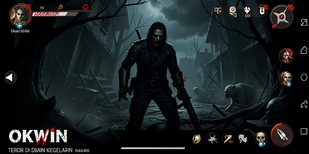Gameplay menyeramkan dan penuh ketegangan di OKWIN.