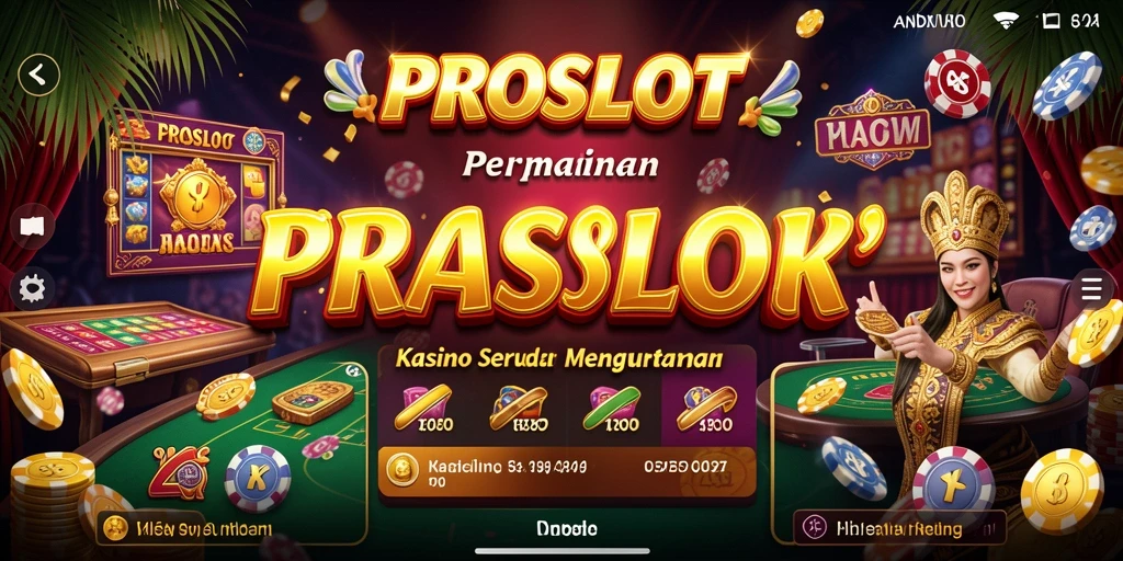 Gameplay seru dan mengasyikkan di aplikasi PROSLOT.