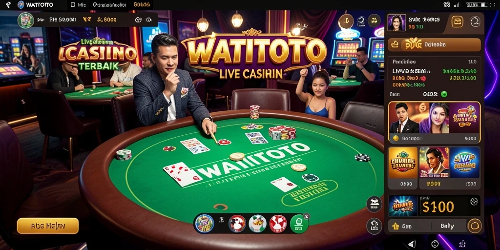 Tampilan gameplay langsung yang memukau dari WATITOTO.