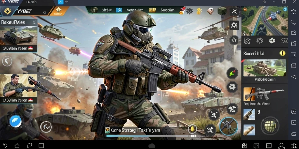 Tampilan gameplay YYBET yang seru dan menantang dalam dunia strategi.